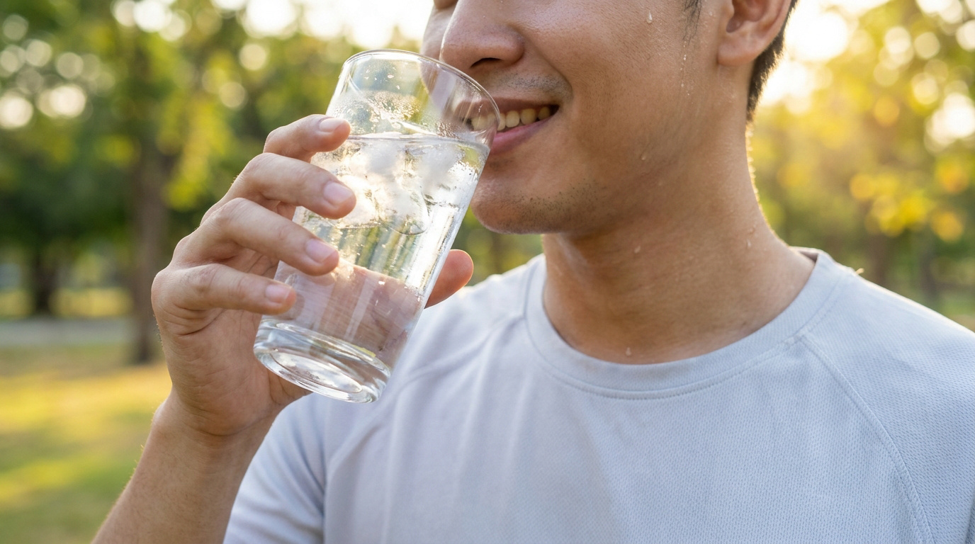Bien s'hydrater par temps chaud