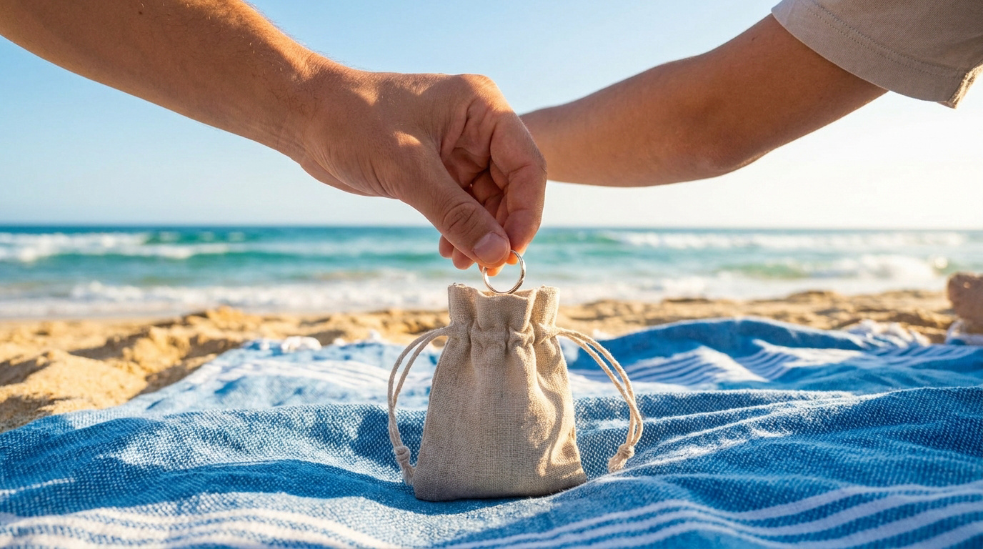 Protéger ses bijoux du sel, du sable et du soleil